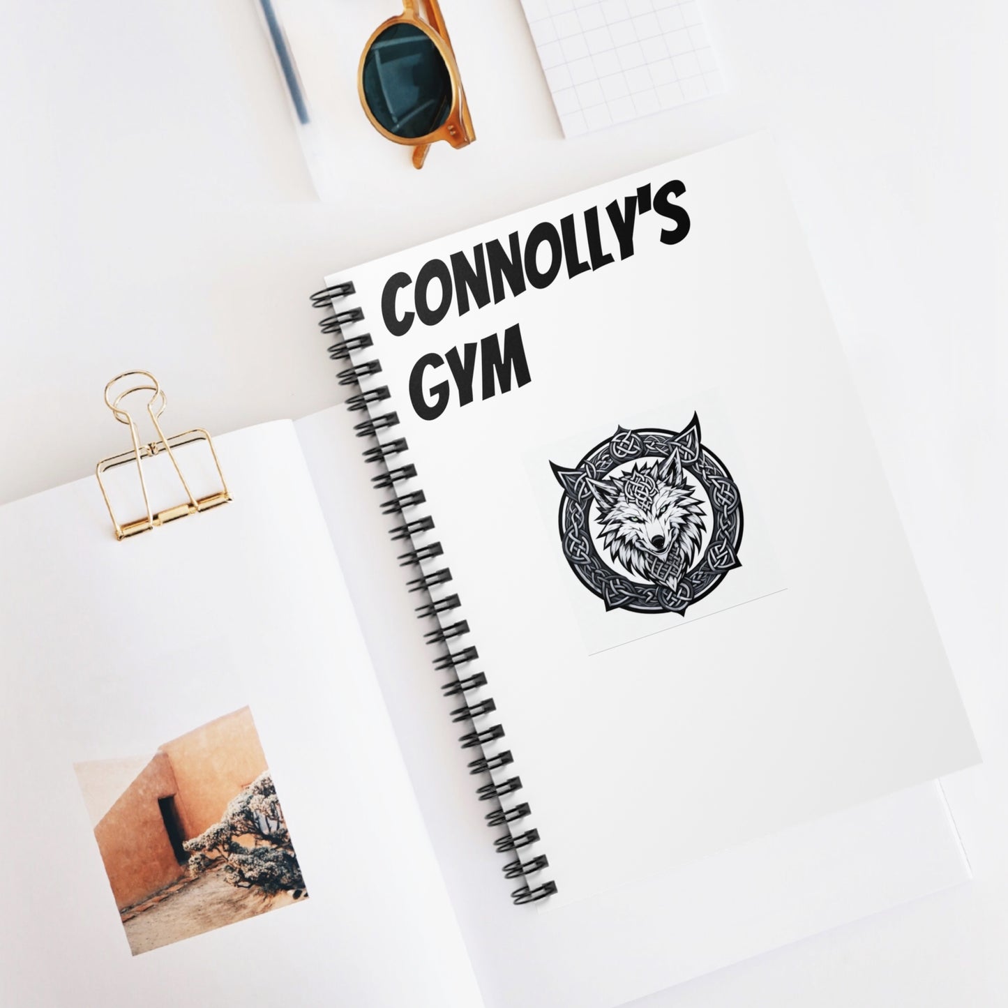 Connolly's Gym Spiral Notebook