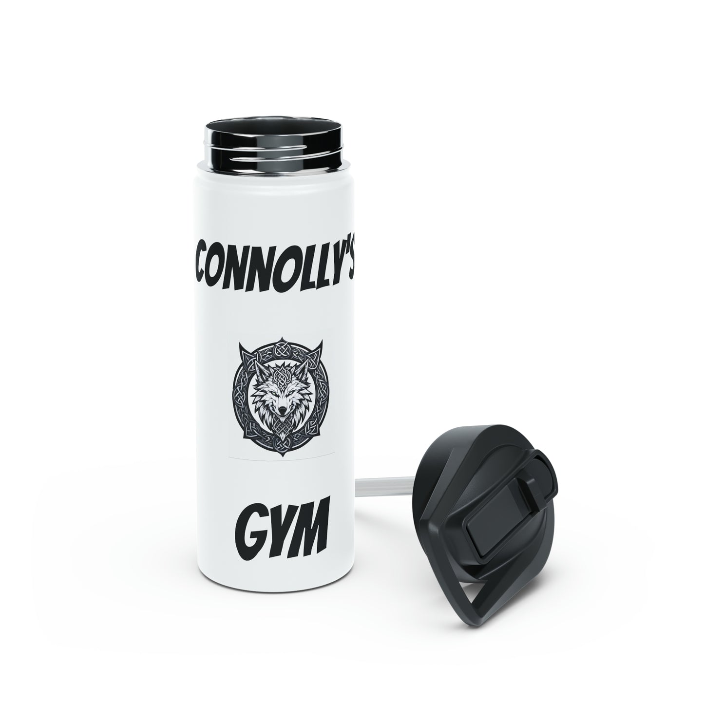 Connolly's Gym Stainless Steel Water Bottle