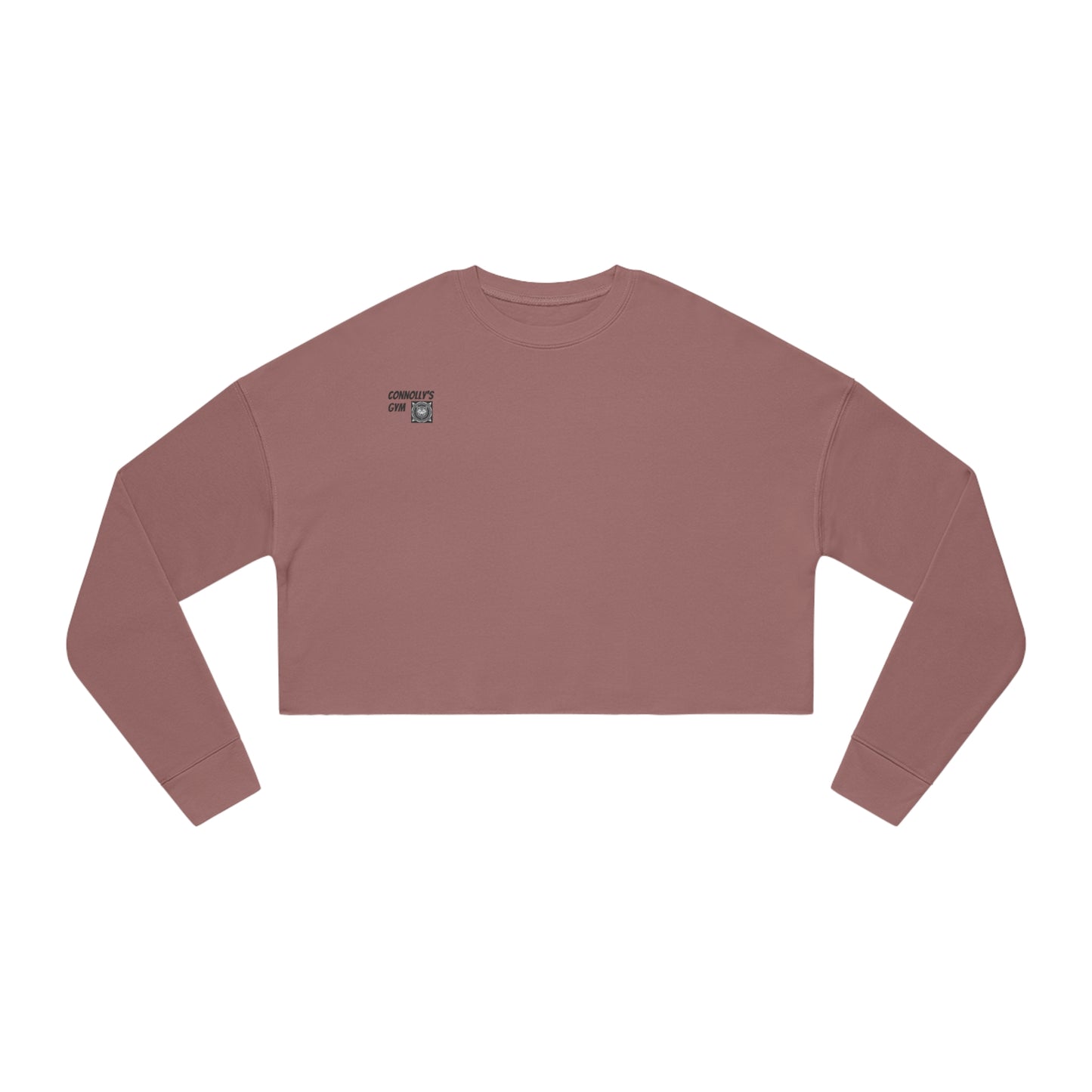 Connolly's Gym Long Sleeve Crop Top
