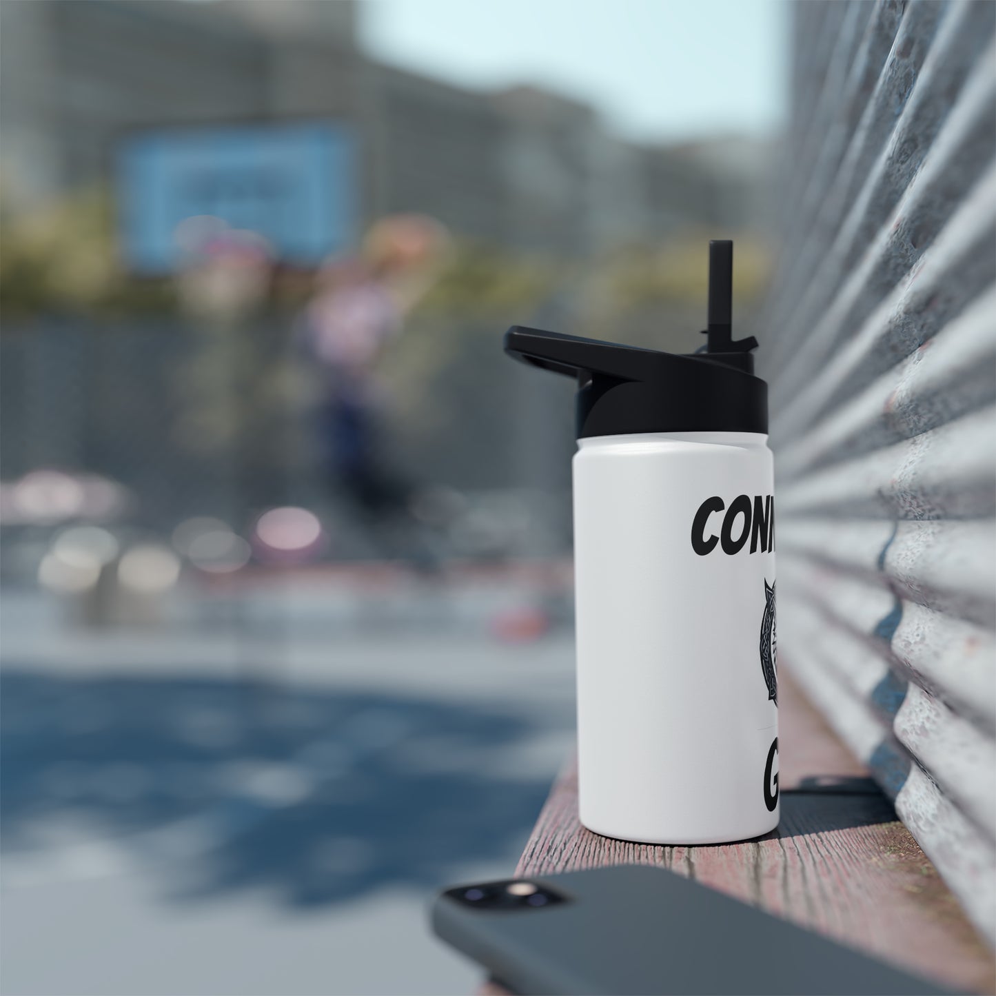 Connolly's Gym Stainless Steel Water Bottle