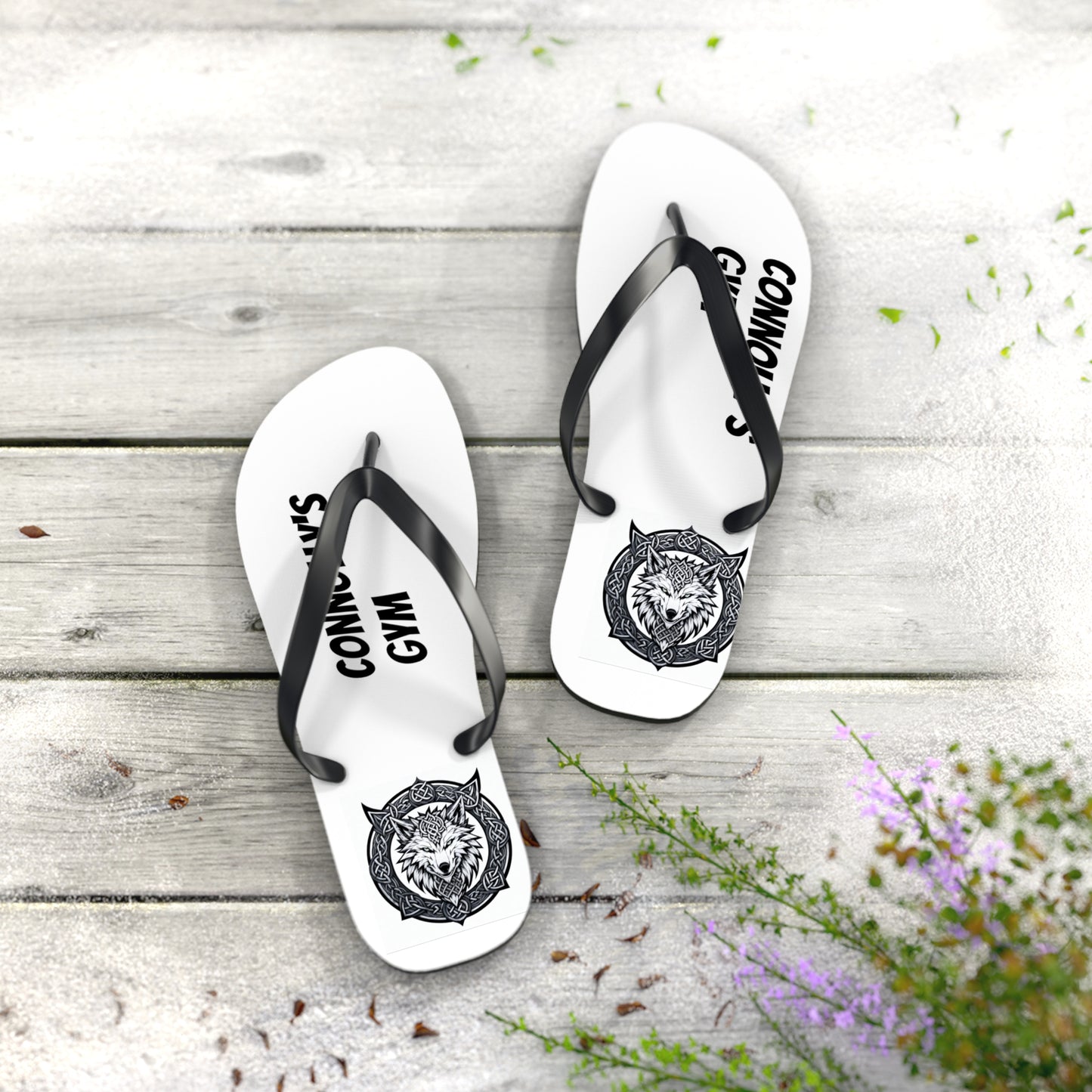Connolly's Gym Flip Flops