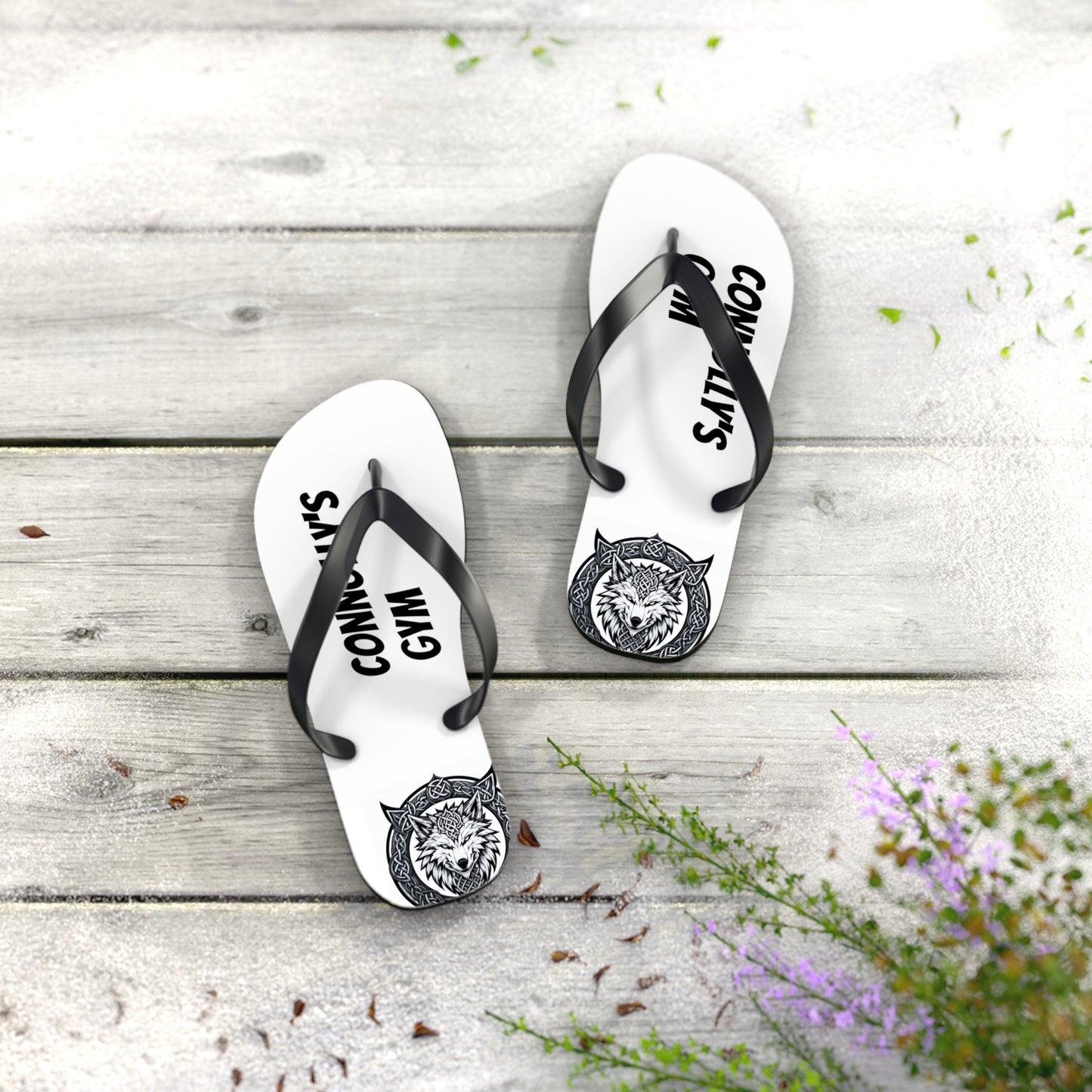 Connolly's Gym Flip Flops