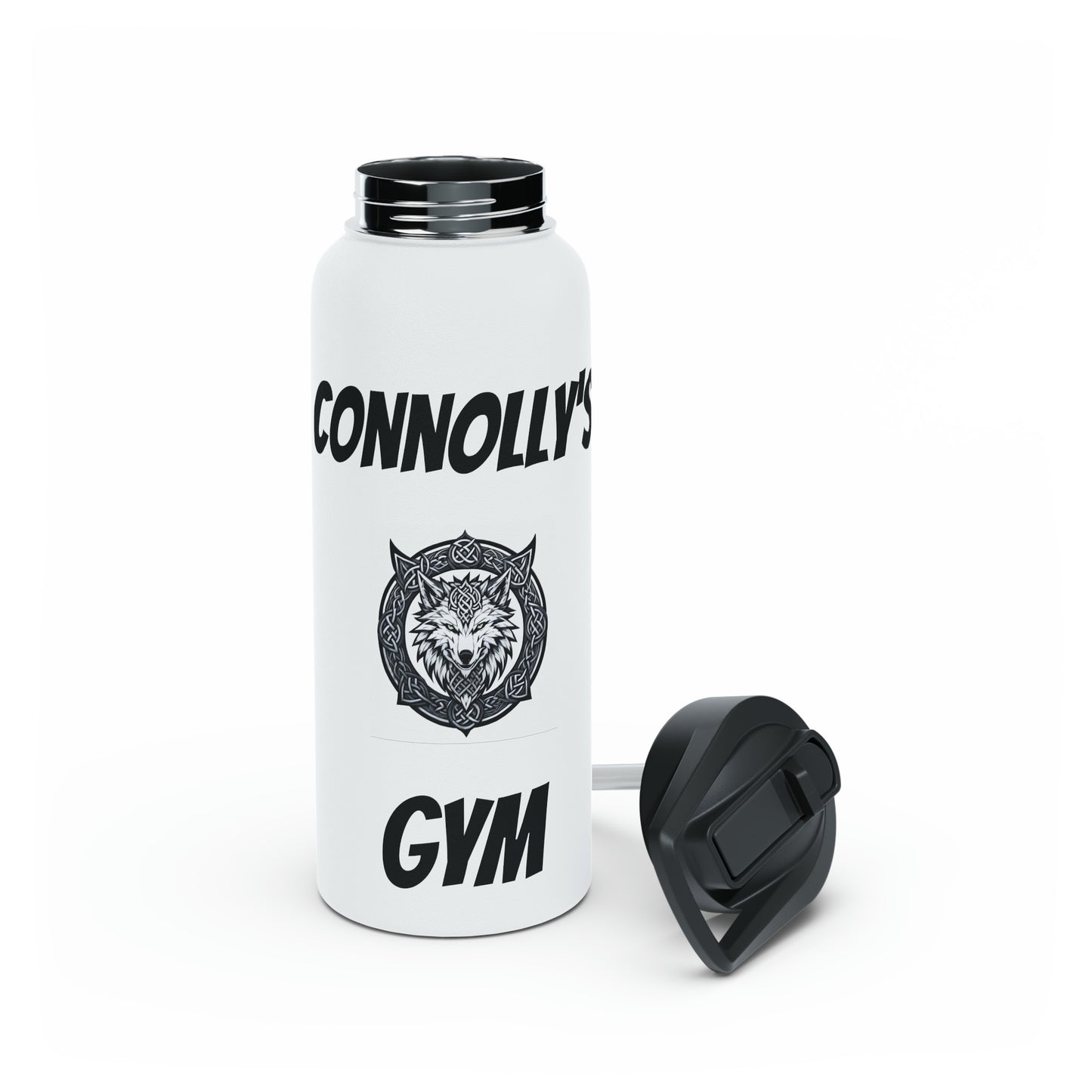 Connolly's Gym Stainless Steel Water Bottle