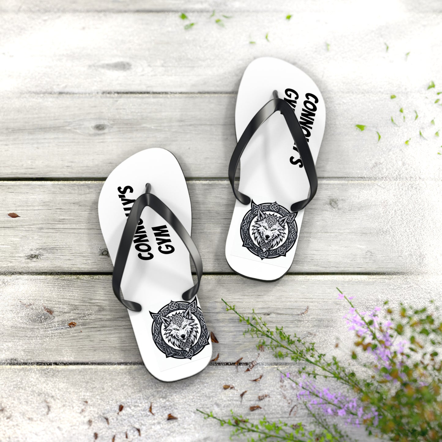 Connolly's Gym Flip Flops