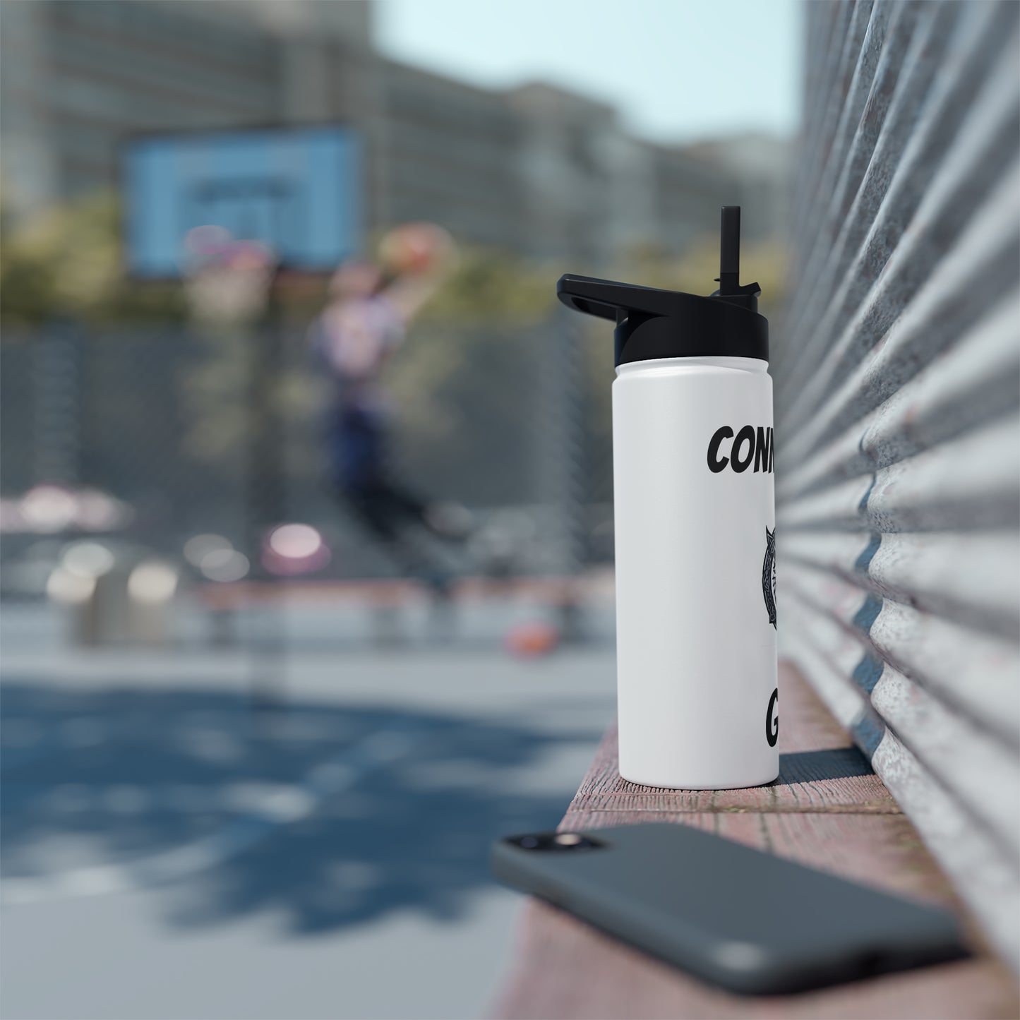 Connolly's Gym Stainless Steel Water Bottle