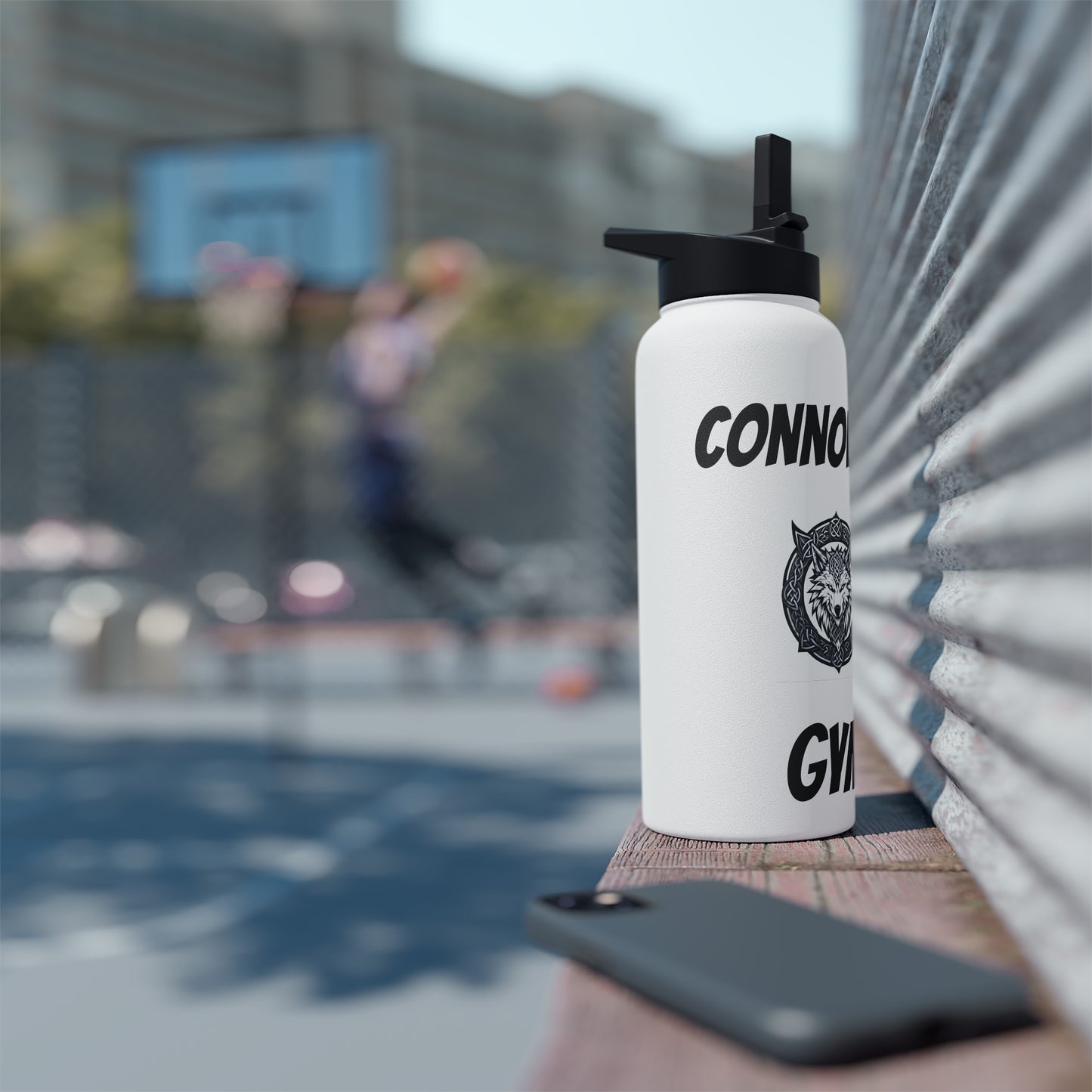 Connolly's Gym Stainless Steel Water Bottle
