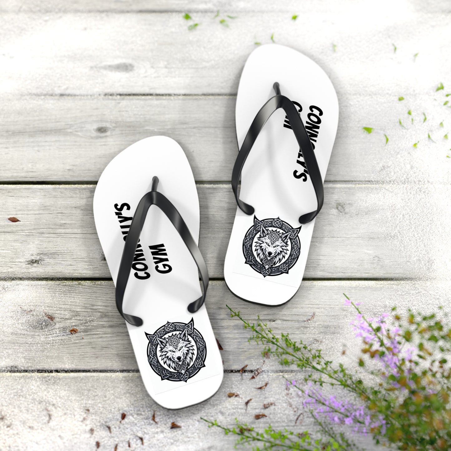 Connolly's Gym Flip Flops